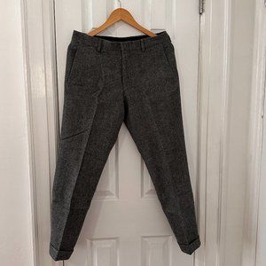 J Crew Ludlow Slim-Fit Wool Cashmere Suit Pants 30x30